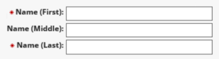 Text field - single line display